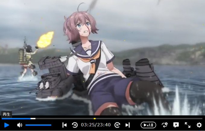 最終話は、呉空襲で大破着底した青葉を忠実に再現。青葉はゲームではサボ島沖海戦の「ワレアオバ」からひょうきんなキャラ付けで 最終話は、呉空襲で大破着底した青葉を忠実に再現。青葉はゲームではサボ島沖海戦の「ワレアオバ」からひょうきんなキャラ付けで