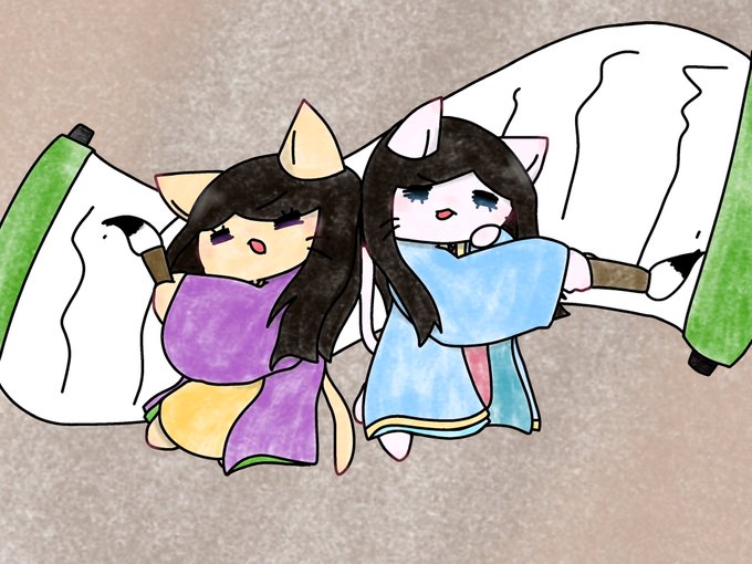 ライバル!⚡#ねこねこ日本史 ライバル!⚡#ねこねこ日本史