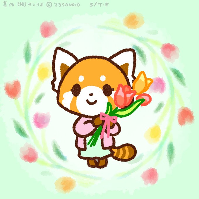 春なので花を買ってみるなど #アグレッシブ烈子 #Aggretsuko 春なので花を買ってみるなど #アグレッシブ烈子 #Aggretsuko