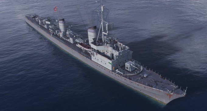🟥駆逐艦 T-22大型艦艇の護衛から偵察作戦まで、様々な任務に対応可能な多目的艦であり、ドイツ海軍における公式の分類は、