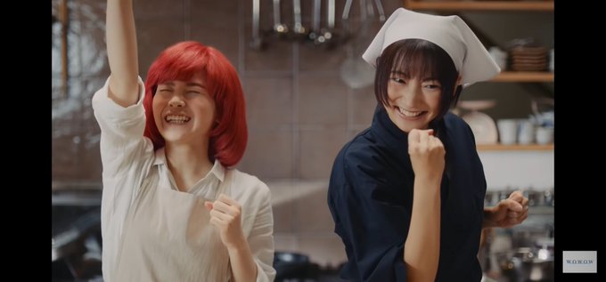 しのぶちゃんとエーファ可愛い😆✨️#異世界居酒屋 しのぶちゃんとエーファ可愛い😆✨️#異世界居酒屋