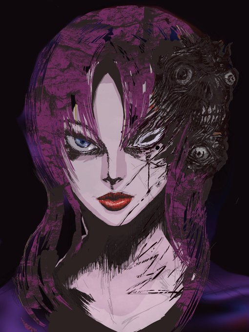富江描いてみました証明写真とか撮ってもあのグジャグジャ写っちゃうんでしょうね就職大変でしょうね#伊藤潤二 #富江 #絵描 富江描いてみました証明写真とか撮ってもあのグジャグジャ写っちゃうんでしょうね就職大変でしょうね#伊藤潤二 #富江 #絵描