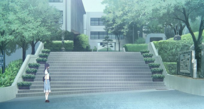 →この場面はロングショットでは画面左側にいるみぞれが元ツイートの画像4枚目、ターンしてからの横顔アップだけ優位を表す画面 →この場面はロングショットでは画面左側にいるみぞれが元ツイートの画像4枚目、ターンしてからの横顔アップだけ優位を表す画面