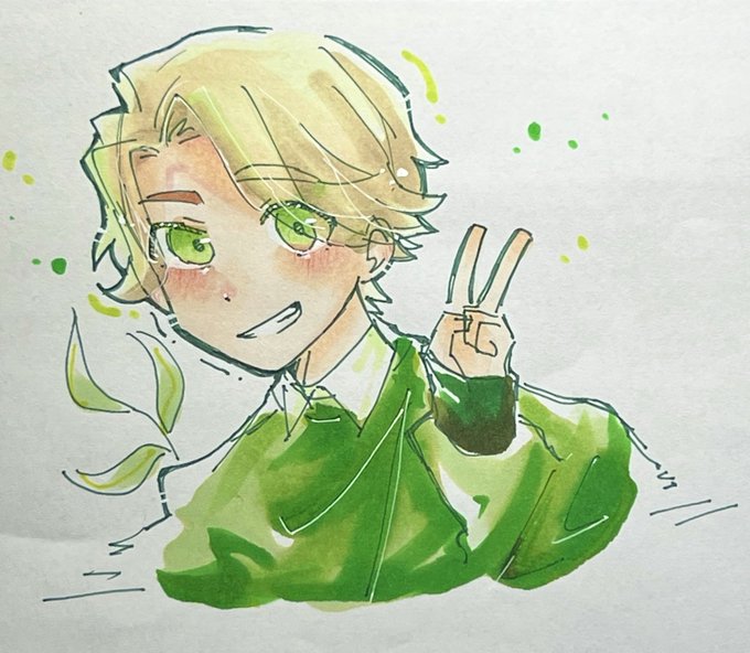 5億年ぶりにコピックを触りました!!!!!!!🍏🍀 #ninjago 5億年ぶりにコピックを触りました!!!!!!!🍏🍀 #ninjago