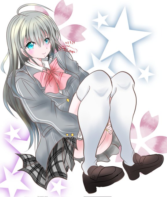 久しぶりに描いたニャル子さん。#這いよれニャル子さん #ニャル子さん #イラスト 久しぶりに描いたニャル子さん。#這いよれニャル子さん #ニャル子さん #イラスト