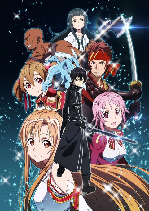 ソードアートオンライン(SAO)というアニメがあるので、まだ観ていない人はぜひ観てください😊✨アニメファンは必ず 全シリ