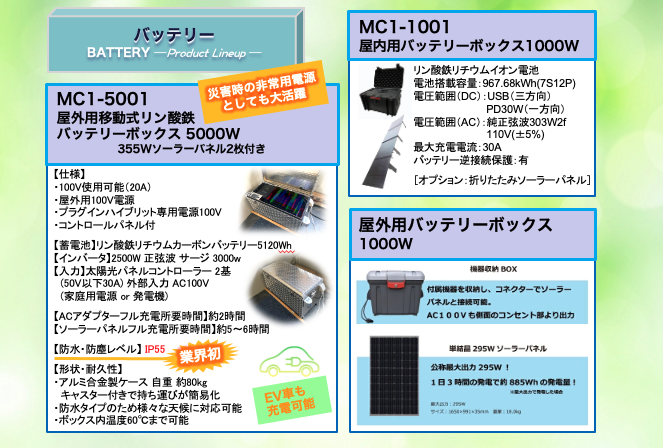 4月2日は『CO2削減の日』です🌏二酸化炭素を排出しないSDGsなポータブルバッテリーあります！🔋ソーラー充電対応の製品