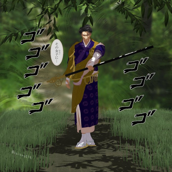 こーゆーのやってみたかったんだよねー!ゴゴゴ…だって、何か笑える(´∀`*)ヶラヶラもっと躍動的なカッコイイのを作れるよ こーゆーのやってみたかったんだよねー!ゴゴゴ…だって、何か笑える(´∀`*)ヶラヶラもっと躍動的なカッコイイのを作れるよ