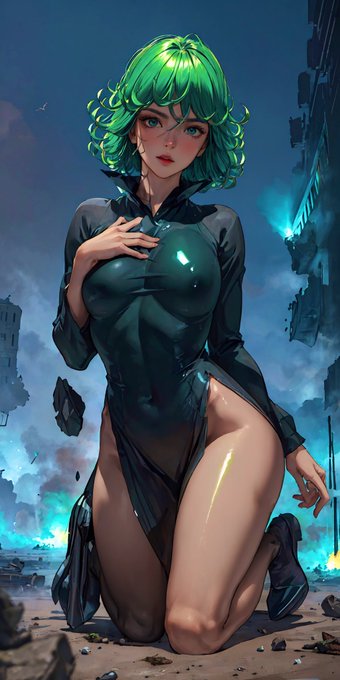 戦慄のタツマキ#OnePunchMan #ワンパンマン#tatsumaki #タツマキ#aiart #AIイラスト 