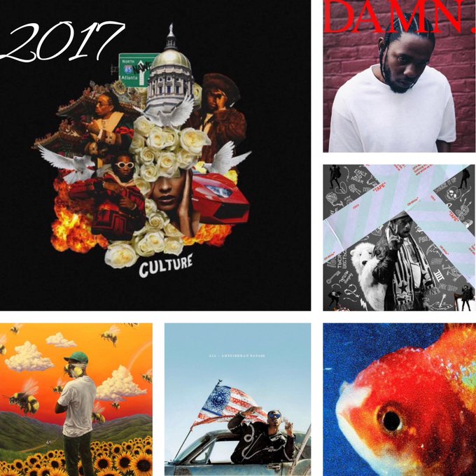 【2017年】私にはトラップが1番輝いて見えた2017年・DAMNは個人的には得意ではないアルバム💦彼の他のアルバムが好 【2017年】私にはトラップが1番輝いて見えた2017年・DAMNは個人的には得意ではないアルバム💦彼の他のアルバムが好