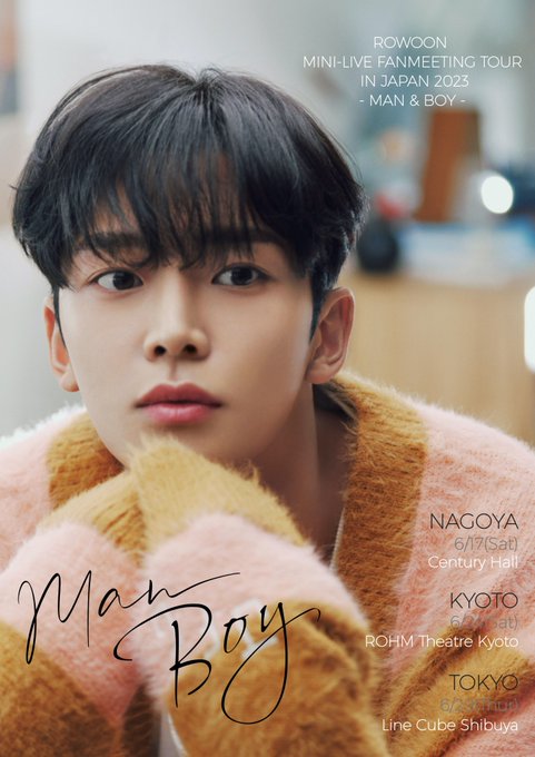 ＼ROWOON MINI-LIVE FANMEETING TOUR IN JAPAN 2023 - MAN &amp; 