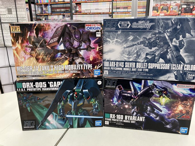 ✨ホビーのお知らせ✨本日も #ガンプラ が続々と入荷しております🤭‼️✅ #シルヴァ・バレト・サプレッサー✅ #高機動型 ✨ホビーのお知らせ✨本日も #ガンプラ が続々と入荷しております🤭‼️✅ #シルヴァ・バレト・サプレッサー✅ #高機動型