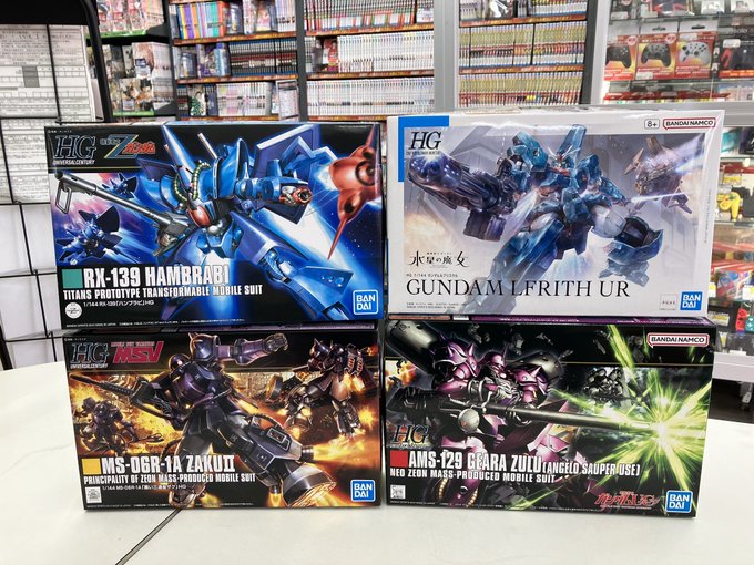 ✨ホビーのお知らせ✨本日の #ガンプラ 入荷情報はまだまだ御座いますよ〜👀💡✅ #ギラ・ズール #アンジェロ・ザウパー機 ✨ホビーのお知らせ✨本日の #ガンプラ 入荷情報はまだまだ御座いますよ〜👀💡✅ #ギラ・ズール #アンジェロ・ザウパー機