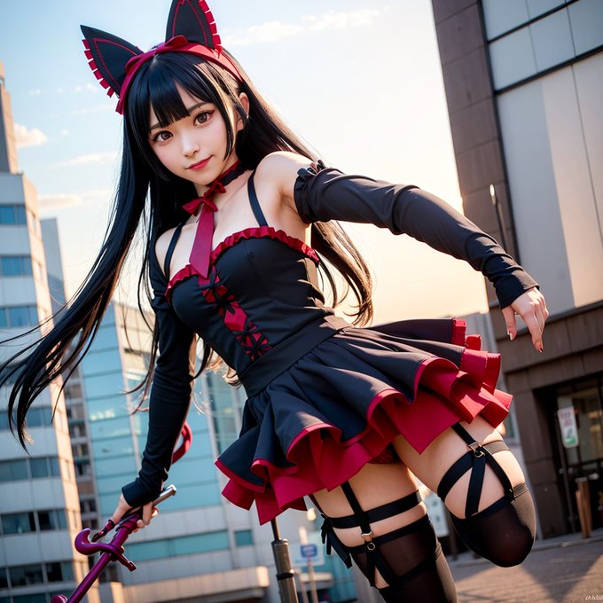 ロゥリィ・マーキュリー2(GATE 自衛隊 彼の地にて、斯く戦えり)#AIart #AIコスプレイヤー #AICoser ロゥリィ・マーキュリー2(GATE 自衛隊 彼の地にて、斯く戦えり)#AIart #AIコスプレイヤー #AICoser