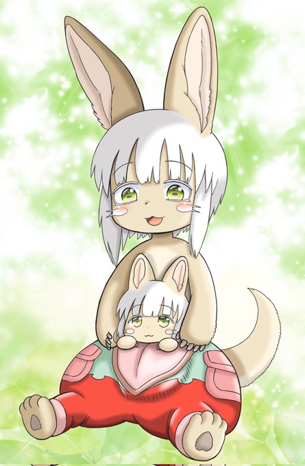 かわいいふわふわの子が産まれました😂母子そろって健康です。#エイプリルフール#メイドインアビス かわいいふわふわの子が産まれました😂母子そろって健康です。#エイプリルフール#メイドインアビス