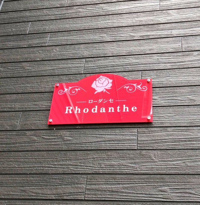 【速報】去年新築アパートの命名権をいただいたので私が名付け親になりました！！！(本当です‼️) #Rhodanthe＊ 