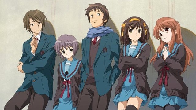 Just finished "The Disappearance of Haruhi Suzumiya". That w