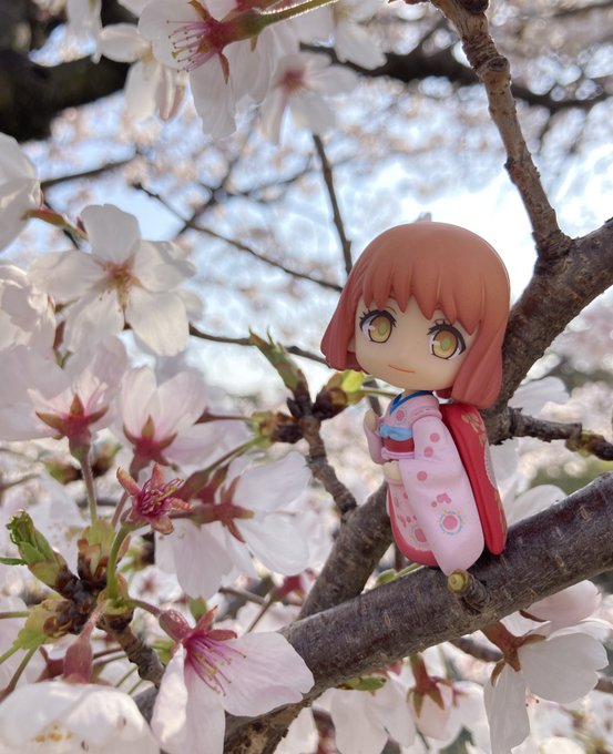 桜と春ちゃん#ねんどろいど  #うたプリ#七海春歌 