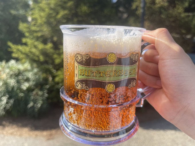 12歳とバタービール🍺堪能しました！おはようございます☀ 