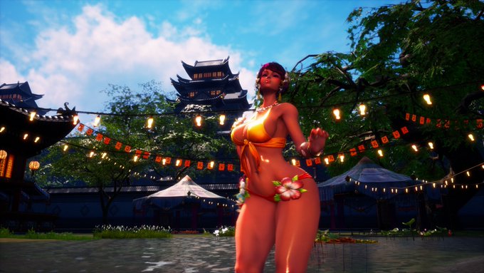 #ブレイドアンドソウル #ブレソでエイプリルフール 夏の香り なぜか最も真夏のギラギラ感のある、不法軍需工場入り口付近 #ブレイドアンドソウル #ブレソでエイプリルフール 夏の香り なぜか最も真夏のギラギラ感のある、不法軍需工場入り口付近