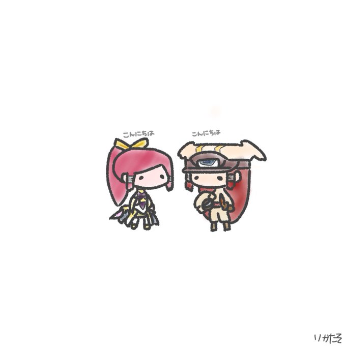 イザヨイとツバキ#BBCF #ブレイブルー イザヨイとツバキ#BBCF #ブレイブルー