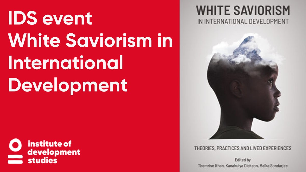 Twitter image for 💻Weekend Watching!

Watch our popular seminar in which co-editors: @themrise @KanaDixon @MaikaSondarjee talk about their important and timely new book: White Saviorism in International Development.

Watch the seminar at: 👉 https://t.co/1nPo7sawHC

@DarajaPress #GlobalDev https://t.co/Yf0qYJ9060