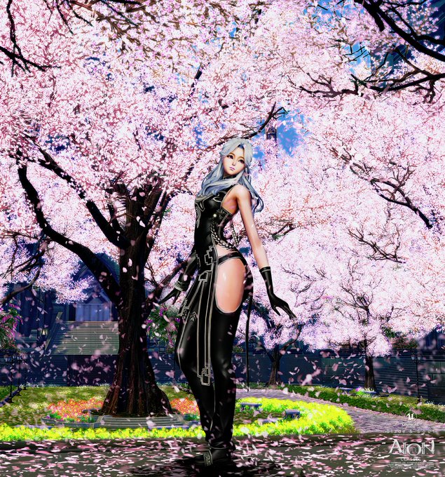 【ブレイドアンドソウル&タワーオブアイオン】~パンデモニウムの桜~ブレソとAIONクラシックのコラボ作品です。ブ 【ブレイドアンドソウル&タワーオブアイオン】~パンデモニウムの桜~ブレソとAIONクラシックのコラボ作品です。ブ