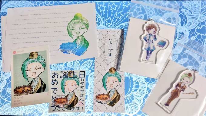 かのこさん()から執事セット頂きました😭交換でこんなにクオリティ高いセットを頂けて感極まりました…めちゃくちゃ可愛いです かのこさん()から執事セット頂きました😭交換でこんなにクオリティ高いセットを頂けて感極まりました…めちゃくちゃ可愛いです