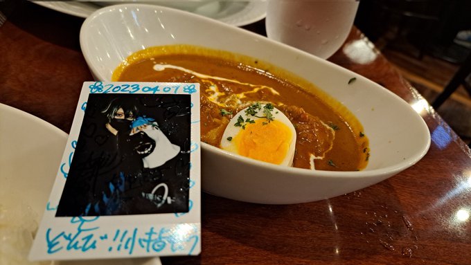 前半と後半の間にいもいもさんと食ったカレーあげるのすっかり忘れてた#藍咲スパイス#藍咲と相思相藍 前半と後半の間にいもいもさんと食ったカレーあげるのすっかり忘れてた#藍咲スパイス#藍咲と相思相藍