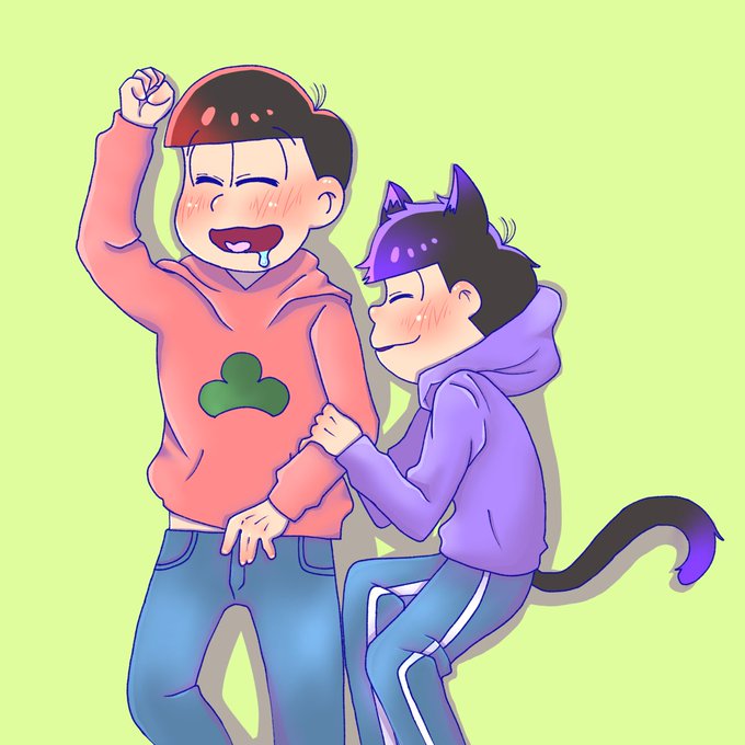 間に合わんかった... #おそ松さん  #おそ松さんと好きと繋がりたい  #イラスト 