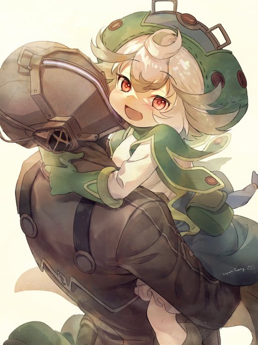 「最高のパパ!」#メイドインアビス#プルシュカ#ボンドルド 「最高のパパ!」#メイドインアビス#プルシュカ#ボンドルド