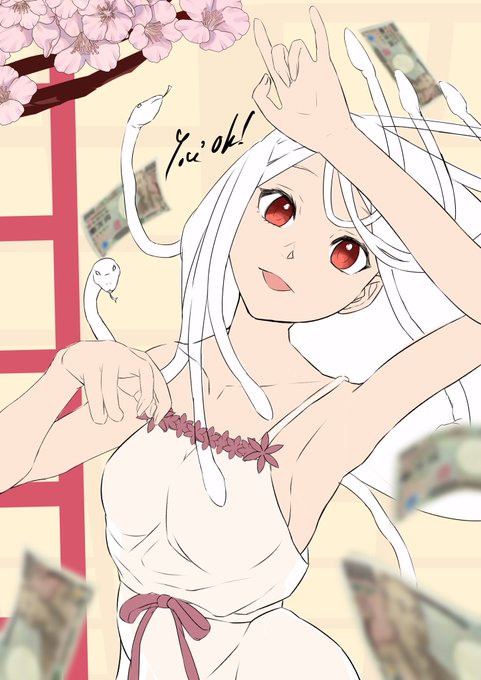 #化物語 #囮物語 #千石撫子 #なでこメデューサ 肌を描く連作 カラーラフNo.5 千石撫子 #化物語 #囮物語 #千石撫子 #なでこメデューサ 肌を描く連作 カラーラフNo.5 千石撫子