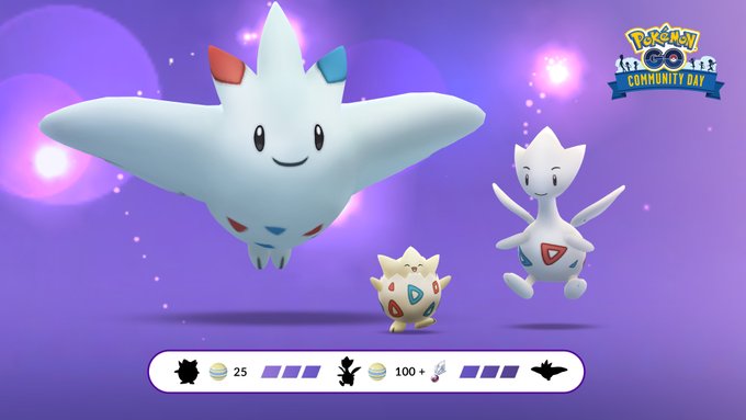 しあわせポケモン、そしてしゅくふくポケモンへ！「トゲピー」と「トゲチック」の進化は一見の価値ありです！#PokemonG