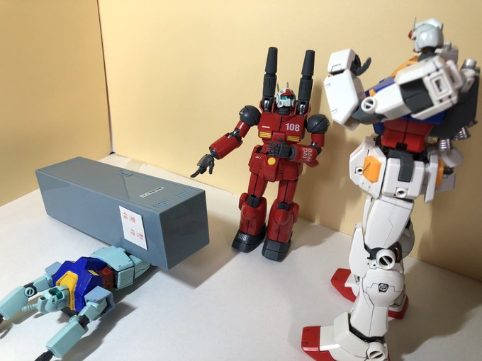 #ガンプラ#本日のガンダムさん【筋トレでパワーアップしたガンダムさん】ジムさん「タスケテーオモイヨー」ガンダムさん「まか #ガンプラ#本日のガンダムさん【筋トレでパワーアップしたガンダムさん】ジムさん「タスケテーオモイヨー」ガンダムさん「まか