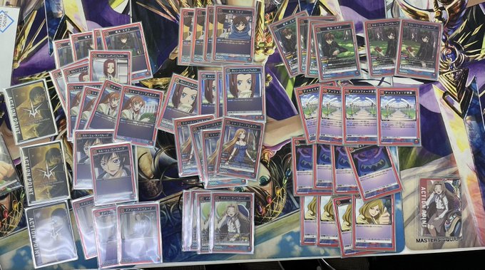 【 #UNIONARENA 大会結果】4/2(日)13時開催 交流会『コードギアス』 ドラドラさん全勝おめでとうございま 【 #UNIONARENA 大会結果】4/2(日)13時開催 交流会『コードギアス』 ドラドラさん全勝おめでとうございま