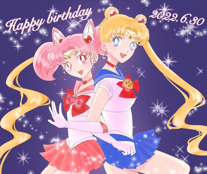 #ちびうさ生誕祭2022 おめでとう！ - さきち的插画🔥 #anime #SailorMoon #BandaiNamc