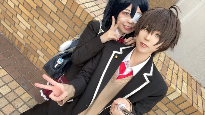 中二病でも恋がしたい✡️ずっとやりたかった公式カプデート楽しかった👫💓もかちゃん本当に叶えてくれてありがとう…😭#Uアコ 中二病でも恋がしたい✡️ずっとやりたかった公式カプデート楽しかった👫💓もかちゃん本当に叶えてくれてありがとう…😭#Uアコ