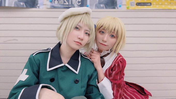 ウルアコお疲れ様でした❣️今日は念願のヘタリア!中立兄妹でリヒテンしてました🥳💖リヒちゃん可愛いって言って頂けてハッピー ウルアコお疲れ様でした❣️今日は念願のヘタリア!中立兄妹でリヒテンしてました🥳💖リヒちゃん可愛いって言って頂けてハッピー