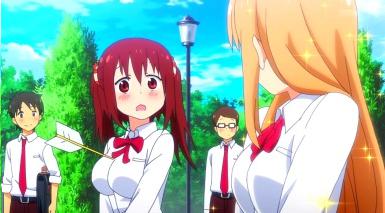 海老名ちゃんのハートを射抜く、うまるちゃん😄 海老名ちゃんのハートを射抜く、うまるちゃん😄