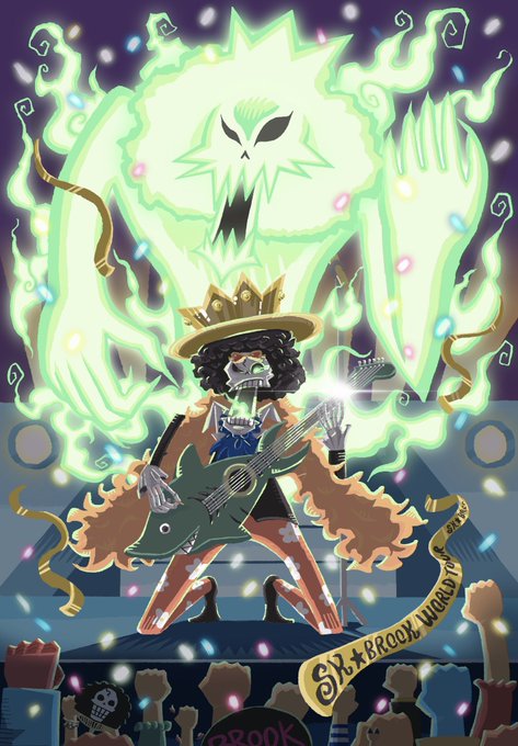ブルックお誕生日おめでとう!🦴(再掲)#ブルック誕生祭2023#ONEPIECE ブルックお誕生日おめでとう!🦴(再掲)#ブルック誕生祭2023#ONEPIECE