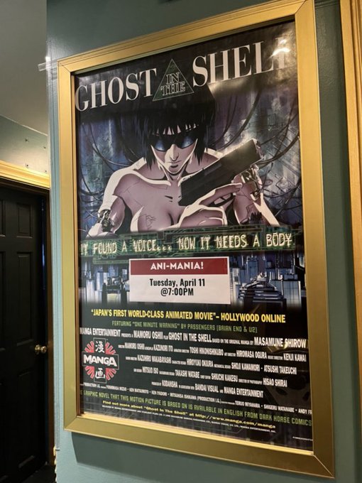 先月訪問したボストンでは市民団体運営のCoolidge Theaterで『GHOST IN THE SHELL / 攻殻