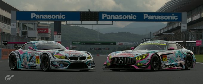 グッドスマイルレーシングの2台#GT7 #PS4share グッドスマイルレーシングの2台#GT7 #PS4share