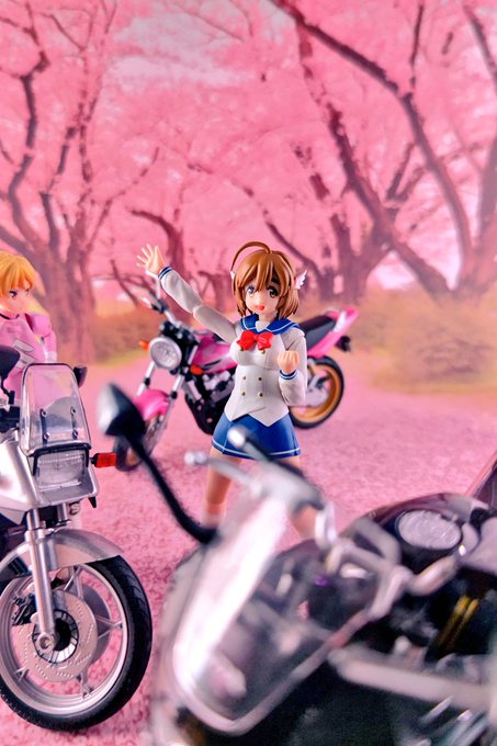 #夜のフィギュア撮影会4/2 お題 『フリー』【春爛漫】(過去作品)#オモ写 #SHFiguarts#ばくおん!! #夜のフィギュア撮影会4/2 お題 『フリー』【春爛漫】(過去作品)#オモ写 #SHFiguarts#ばくおん!!