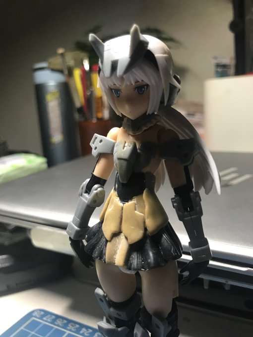 中途。。。#FrameArmGirl #フレームアームズ・ガール #FAガール #アーキテクト #Architec 中途。。。#FrameArmGirl #フレームアームズ・ガール #FAガール #アーキテクト #Architec