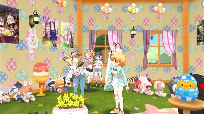 けものフレンズ3も3.5周年を迎えて、今年のイースターはちょっぴり特別な感じがします。せっかくなので、一緒にお祝いしちゃ けものフレンズ3も3.5周年を迎えて、今年のイースターはちょっぴり特別な感じがします。せっかくなので、一緒にお祝いしちゃ