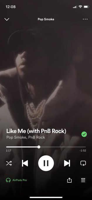 自分はギャングスタのPop Smokeより溶けるような甘いPop Smokeの方が好きです 自分はギャングスタのPop Smokeより溶けるような甘いPop Smokeの方が好きです