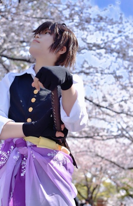 #シマノフォト #サクラ出陣 ⚠️Cosplay⚠️薄桜/鬼藤/堂平/助photo📸 ーーーーーー「そうだ。俺が行く #シマノフォト #サクラ出陣 ⚠️Cosplay⚠️薄桜/鬼藤/堂平/助photo📸 ーーーーーー「そうだ。俺が行く