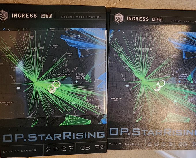 物理カード化#Ingress #BioCard 物理カード化#Ingress #BioCard
