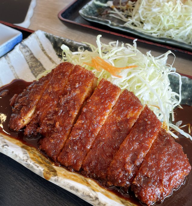 先日のサンダーボルト名古屋公演で食べ損ねた、矢場とんの味噌カツ！岡崎PAでいただくことが出来ました😋 