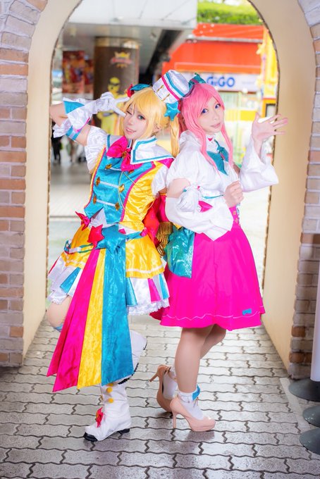 【cosplay】キラッとプリチャン💛えも&みらい💗💗: photo: #コスプレ #コスフェスTDC 【cosplay】キラッとプリチャン💛えも&みらい💗💗: photo: #コスプレ #コスフェスTDC